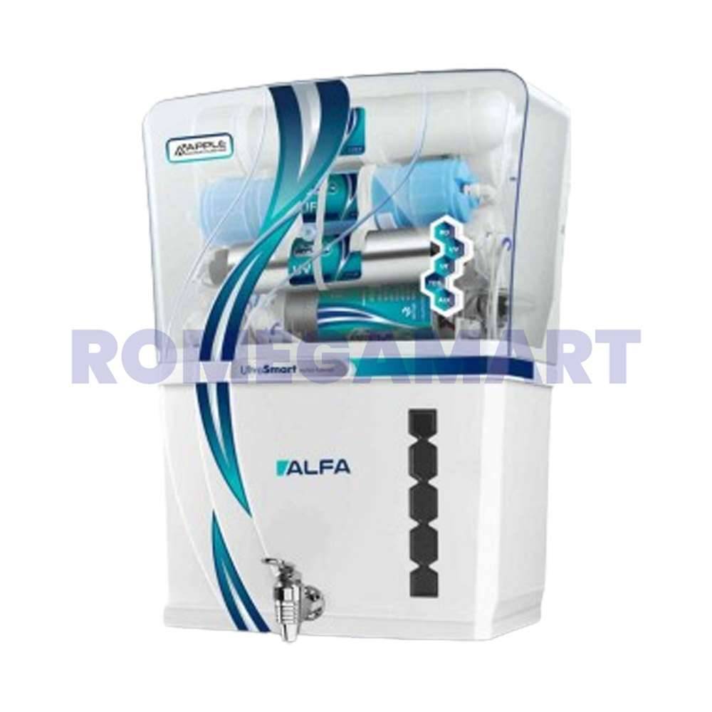 Apple Alfa Cabinet White Color Food Grade Plastic Material 13 Liter Storage Use For Domestic Use  - GTB JI WATER SOLUTION 