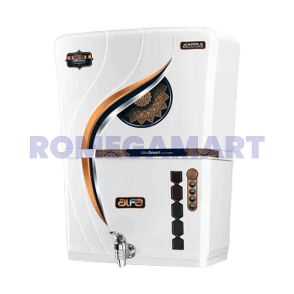 Apple Alfa White Copper Cabinet ABS Food Grade 12 Liter Storage Suitable For Domestic - GTB JI WATER SOLUTION 
