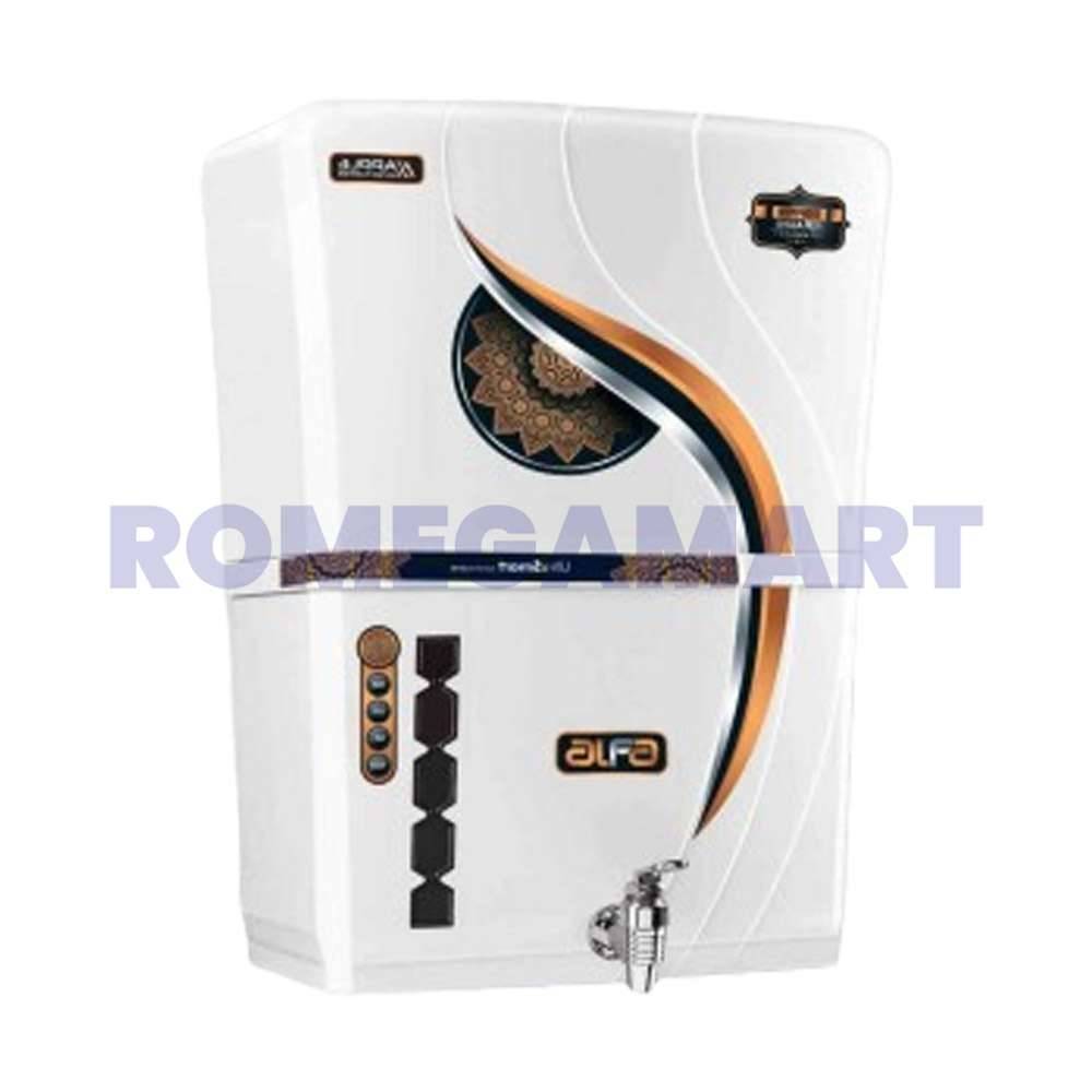 Apple Alfa White Copper Cabinet 12 Liter ABS Food Grade Storage Suitable For Domestic - JAZZ PURE WATER SOLUTIONS