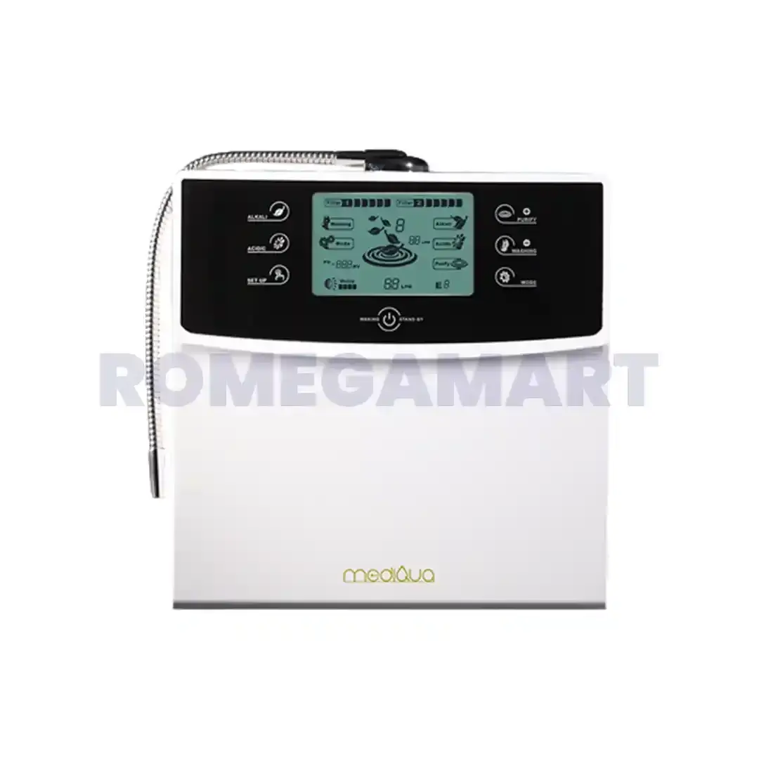Mediqua AK-9000 White Color Water Ionizer 9 Titanium Plates - PM India Water Technologies