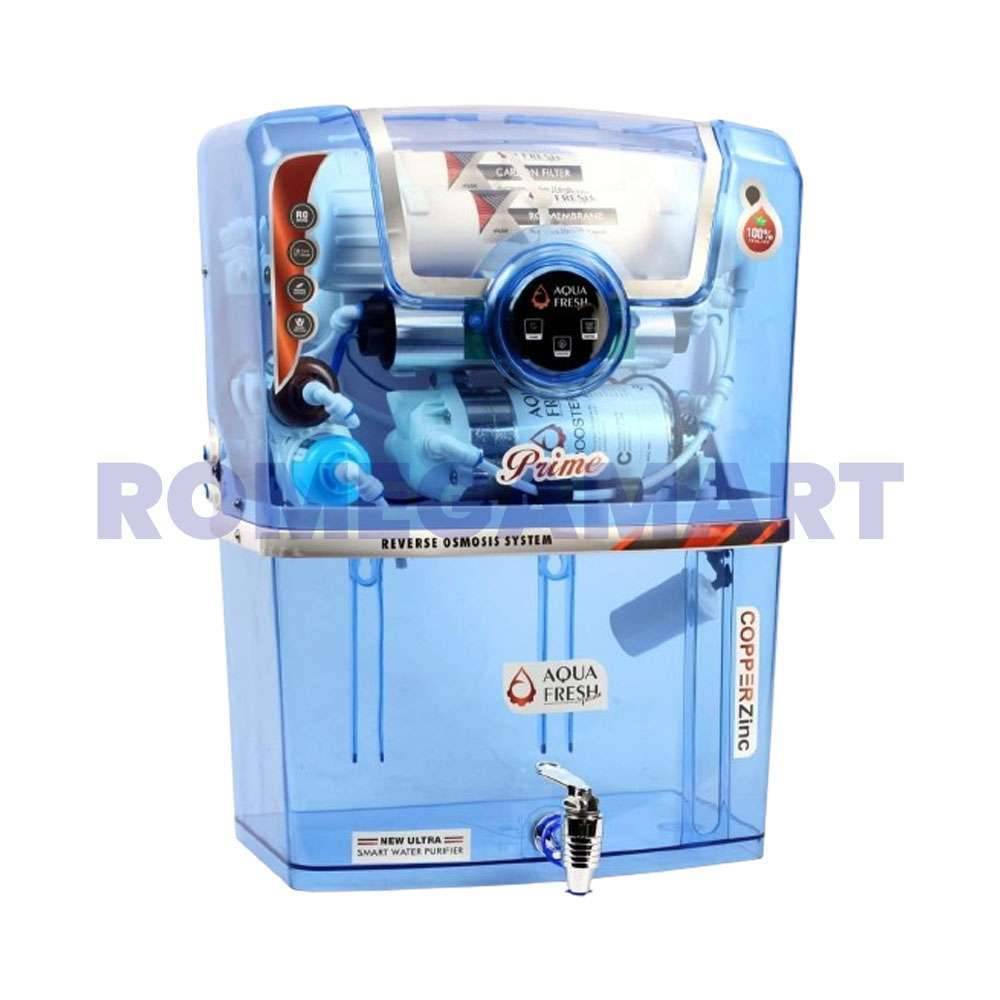 Aqua Fresh Prime 10 Liter Blue Transparent Smart Indicator For Domestic - Divya Enterprise 