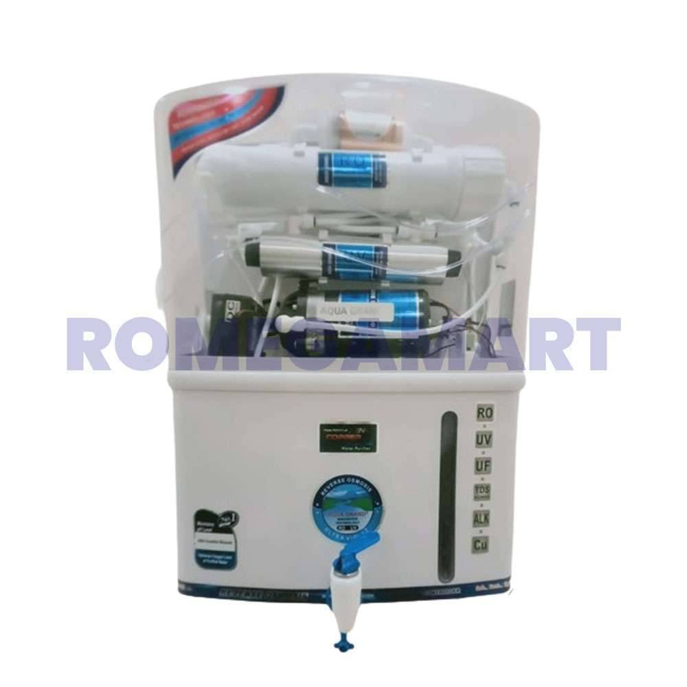 Aqua Grand  12 Liter Storage White Color Ro Water Purifier For Domestic Use - DIVYA ENTERPRISES
