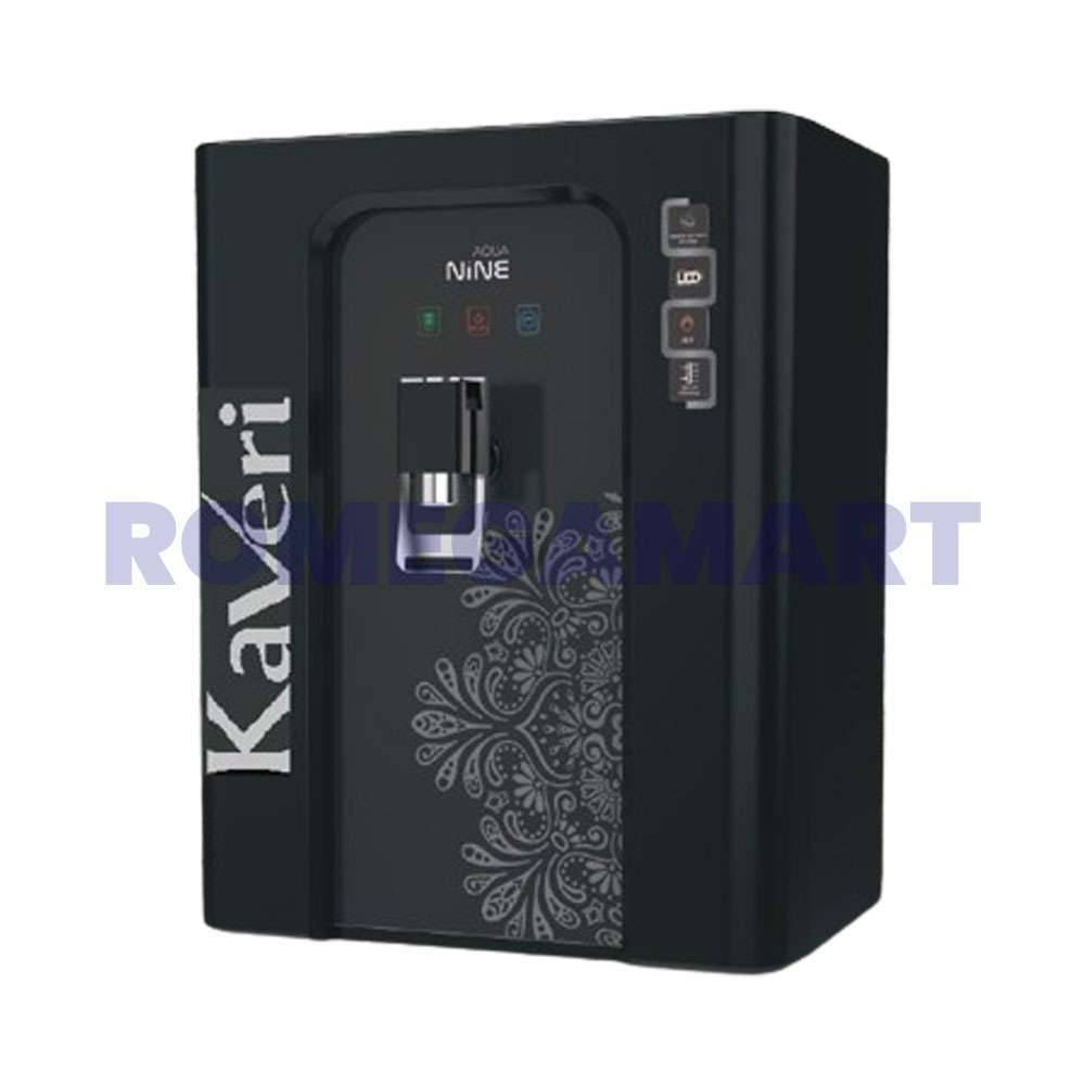Kaveri Nine 12 Liter Storage Black Color Cabinet For Domestic Use - EARTH RO SYSTEM