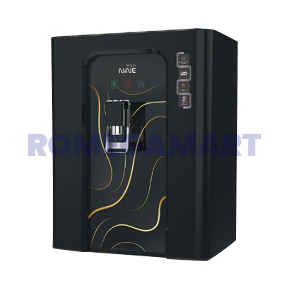 Aqua Nine N 302 RO+UV+UF+TDS+ALKLINE+COPPER+MINERAL Water Purifier Black  Color 12 Liter Storage For Domestic Use - JAZZ PURE WATER SOLUTIONS