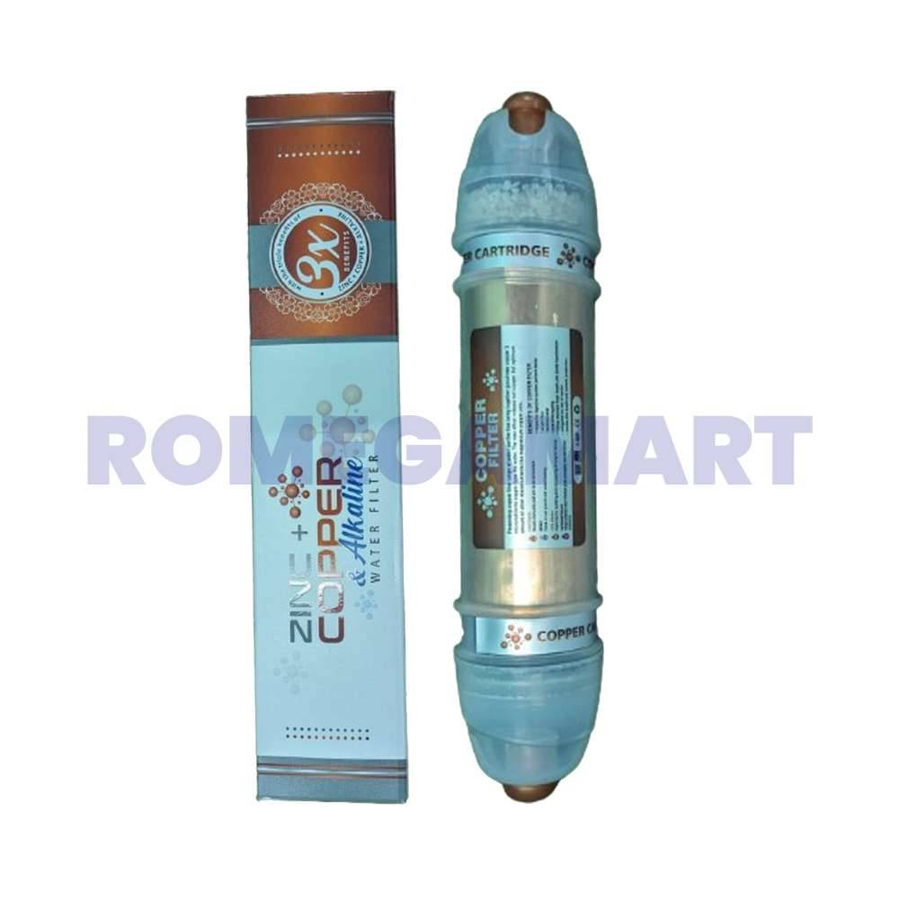 8 Inch Copper Plate Filter Transparent Body Suitable For All Types of Domestic RO - JAZZ PURE WATER SOLUTIONS
