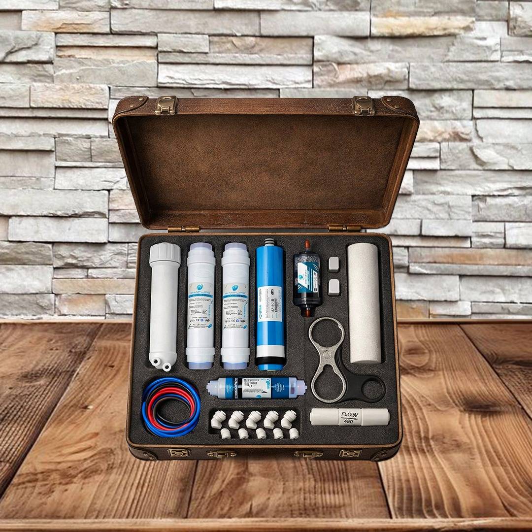 Best Yearly Vontron Membrane Work Upto 1500 TDS With Purifier Kit For All Types Domestic RO - Sha Traders