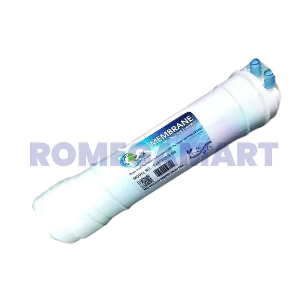 Earth Conseild 100 GPD Membrane Works Upto 2000-2500 TDS White Color For Domestic Use - EARTH RO SYSTEM