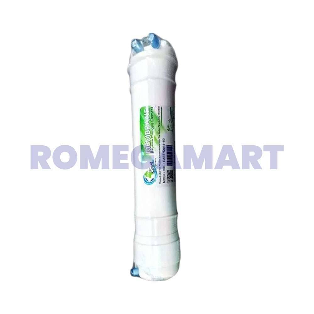 Earth Conseild 80 GPD Membrane White Color Works Upto 2000-2500 TDS For Domestic Use - EARTH RO SYSTEM