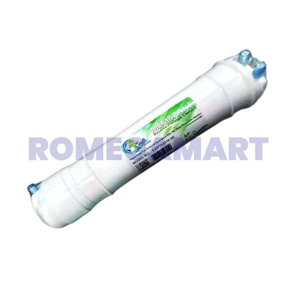 Earth Conseild 80 GPD Membrane White Color Works Upto 2000-2500 TDS For Domestic Use - EARTH RO SYSTEM