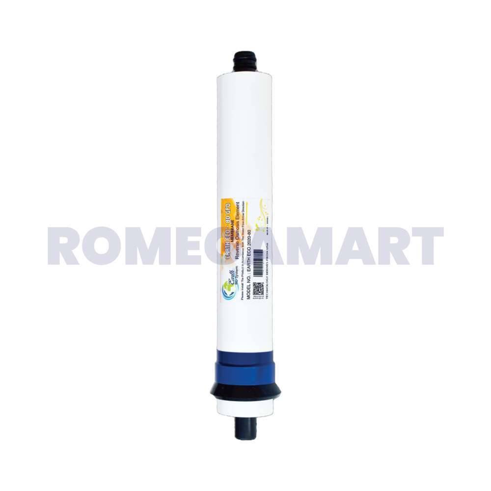 Earth RO System Earth-ECO-2020-80 GPD Domestic Membrane High TDS Work Upto 3500 TDS - EARTH RO SYSTEM