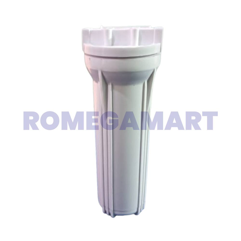 Pre Filter Housing White Color Polypropylene Material Suitable For Domestic - GTB JI WATER SOLUTION 