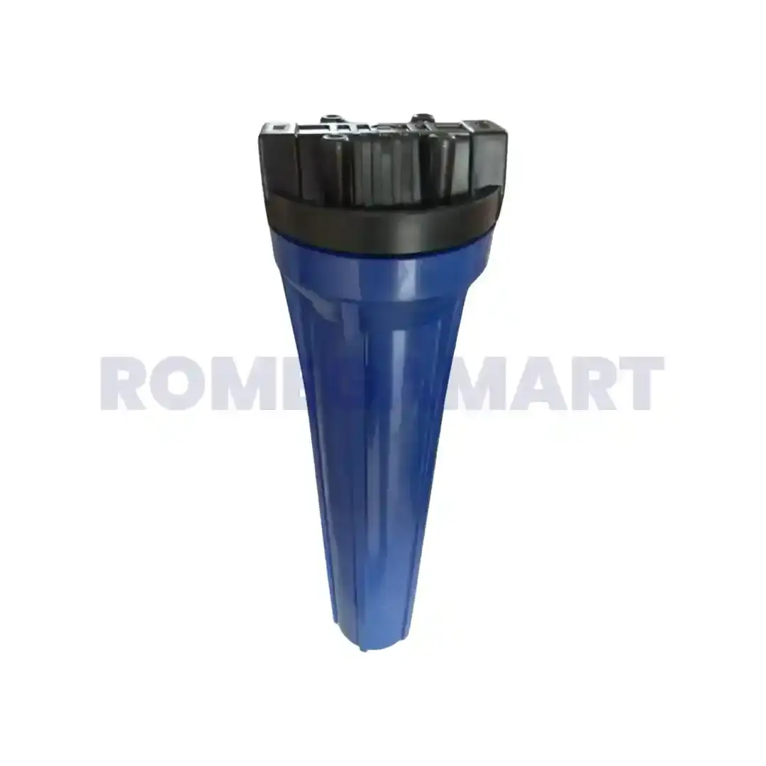 Filter Housing Polypropylene Material Blue Color For Domestic Use - Chandausi RO & Care Centre
