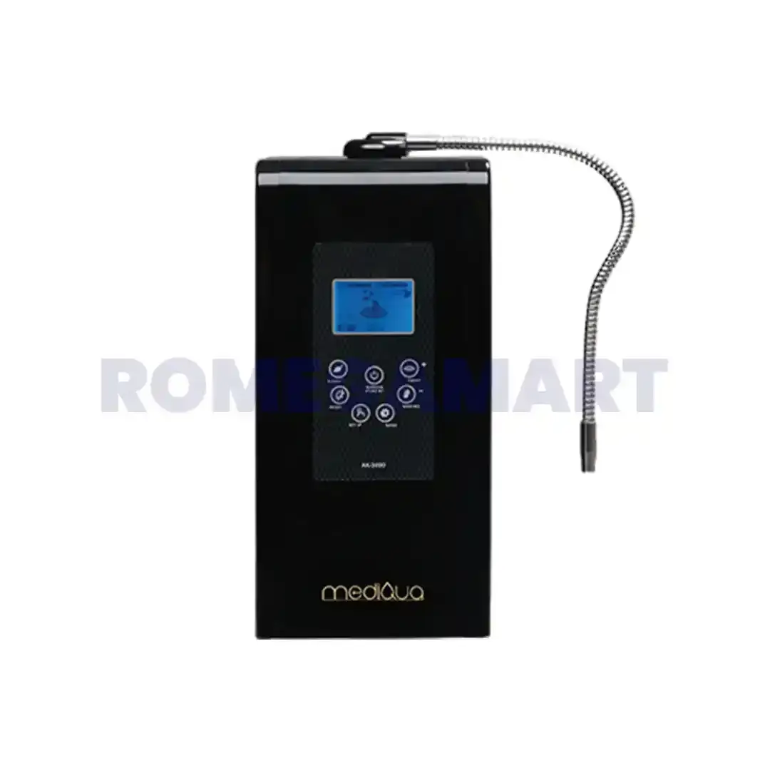 Mediqua AK-5000 Black Color Water Ionizer - PM India Water Technologies