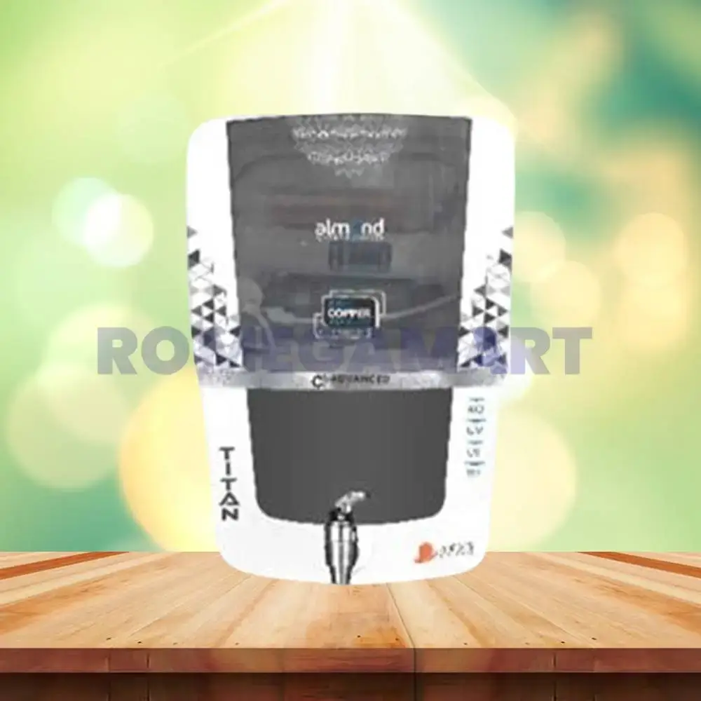 Titan Classic Almond 12 Liter Storage Domestic Water Purifier ABS Plastic Material - GTB JI WATER SOLUTIONS