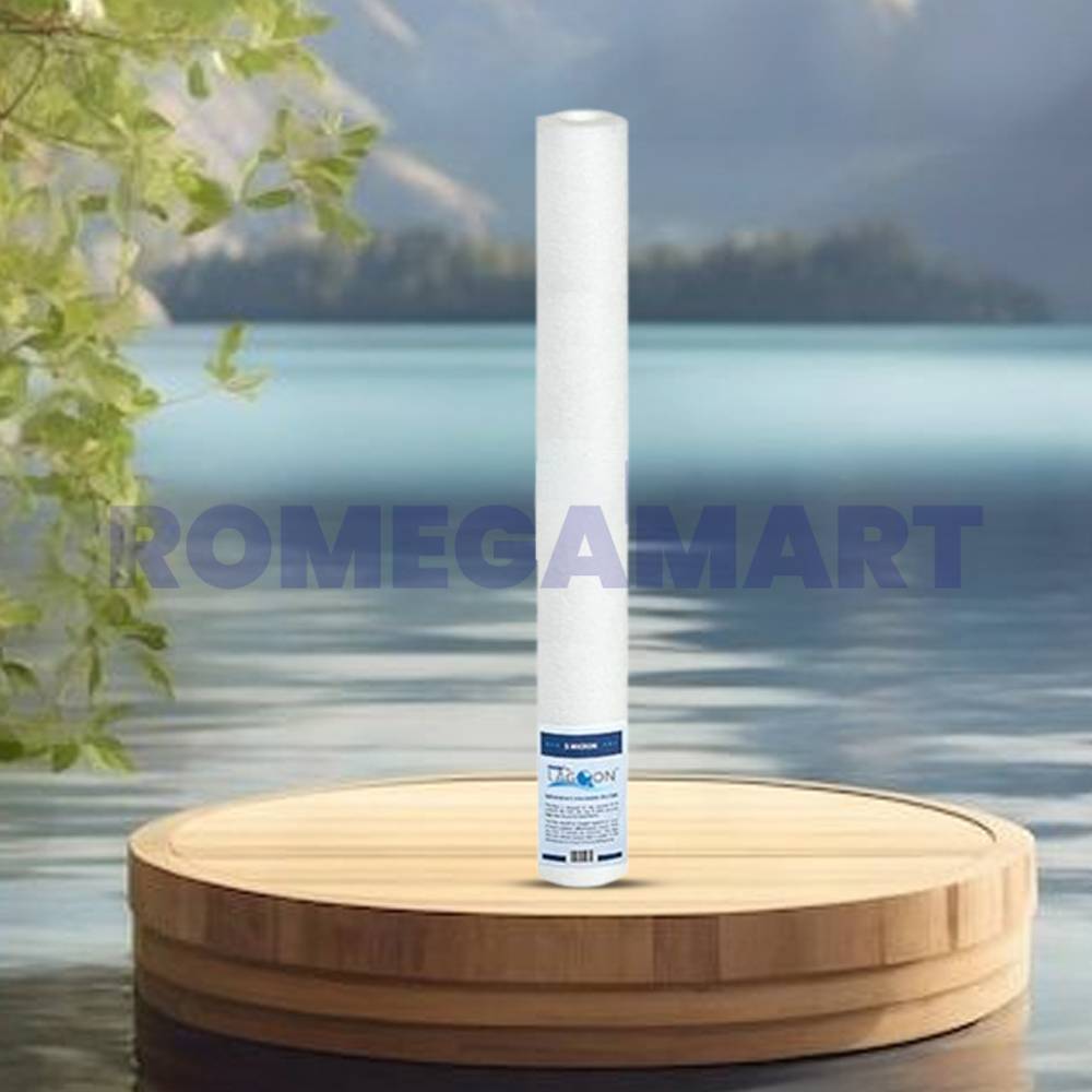 Lagoon 20 Inch Melt Blown Filter Cartridge 1 Micron Outer Diameter 42 MM Polypropylene Material Inner Diameter 32 MM Suitable For Industrial - MMP FILTRATION PVT. LTD