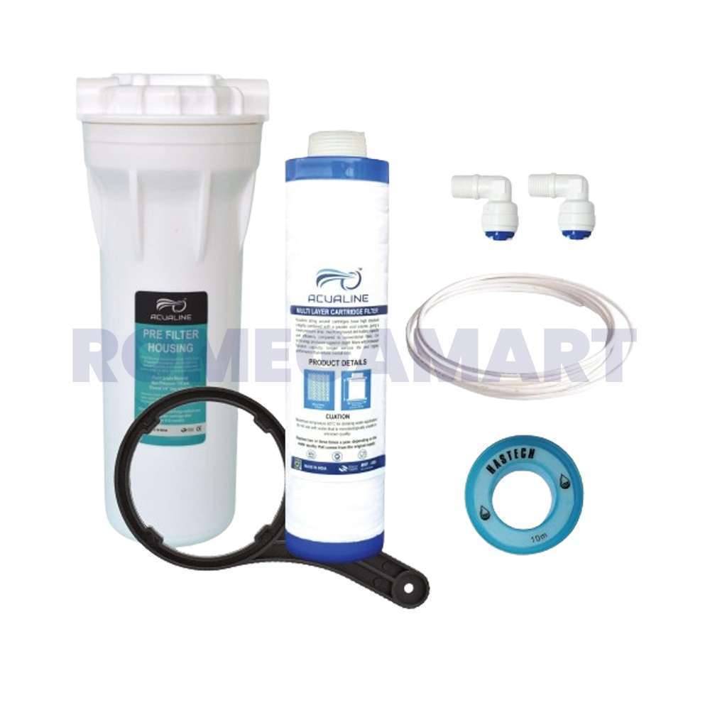 ACUALINE PRE9 inch MLT Cartridge  Filter Long Lasting PL4-PL6 - CO ORBITAL INDIA