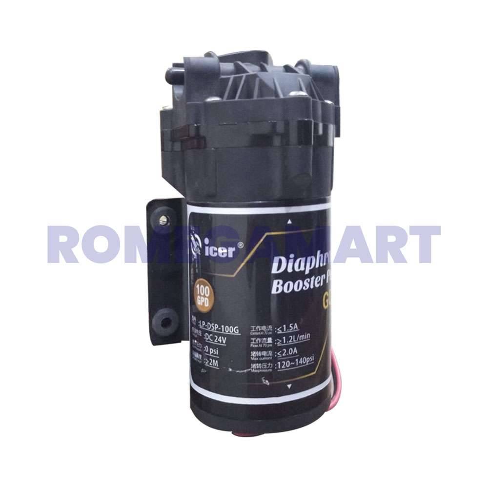 Icer 100 GPD Booster Pump For Domestic RO- GTB JI WATER SOLUTIONs 