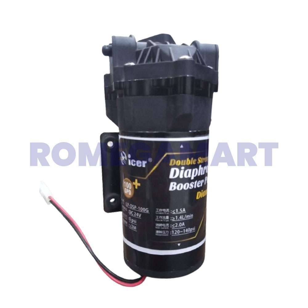 Icer 100 Plus Booster Pump For Domestic RO - JAZZ PURE WATER SOLUTIONS WATER SOLUTION