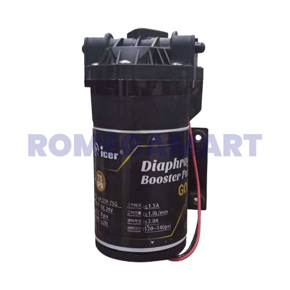 Icer 75 GPD Booster Pump For Domestic RO - GTB JI WATER SOLUTIONs