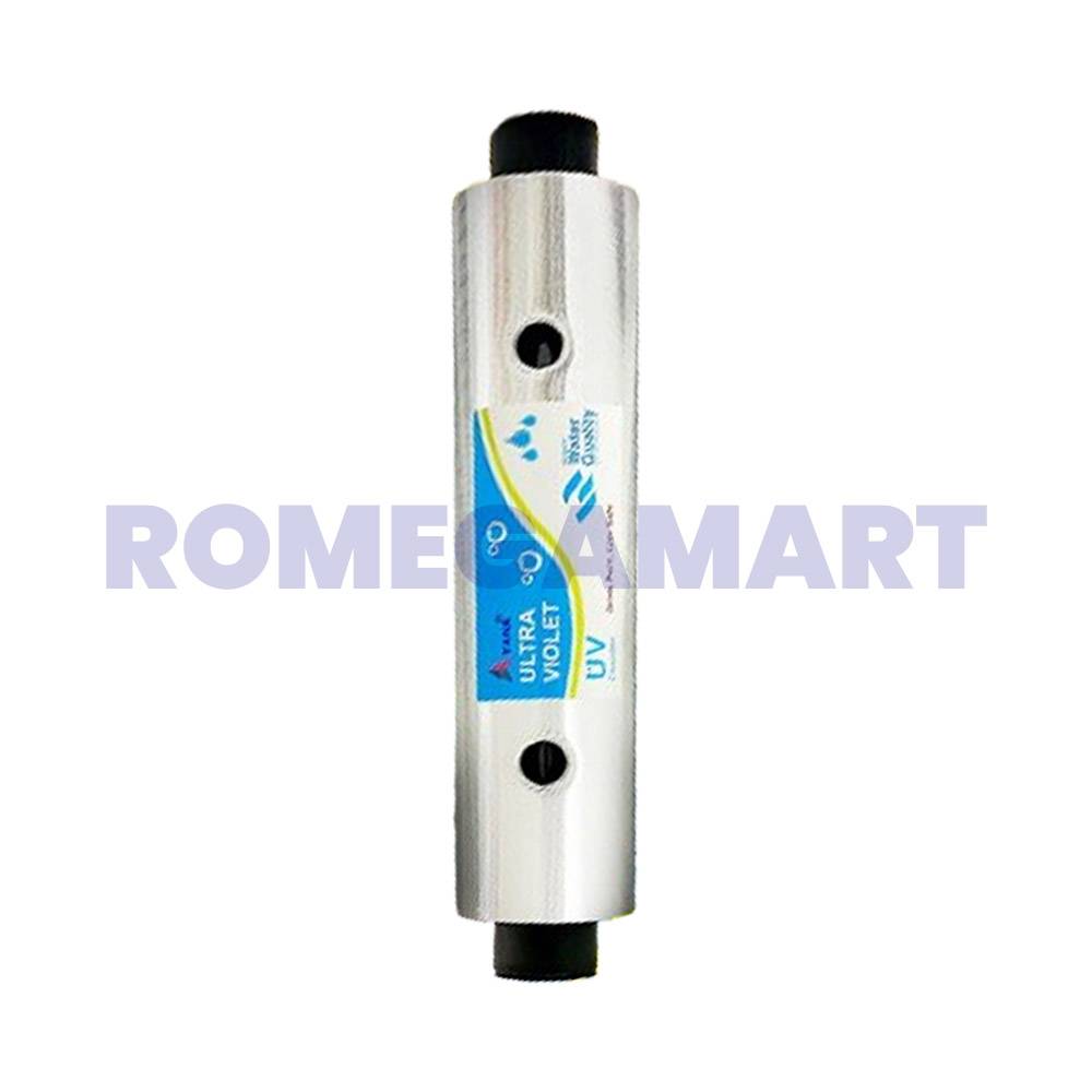 Yana UV Barrel Aluminum Jacko 130-140 Gram Zero Leakage For Domestic Use - JAZZ PURE WATER SOLUTIONS