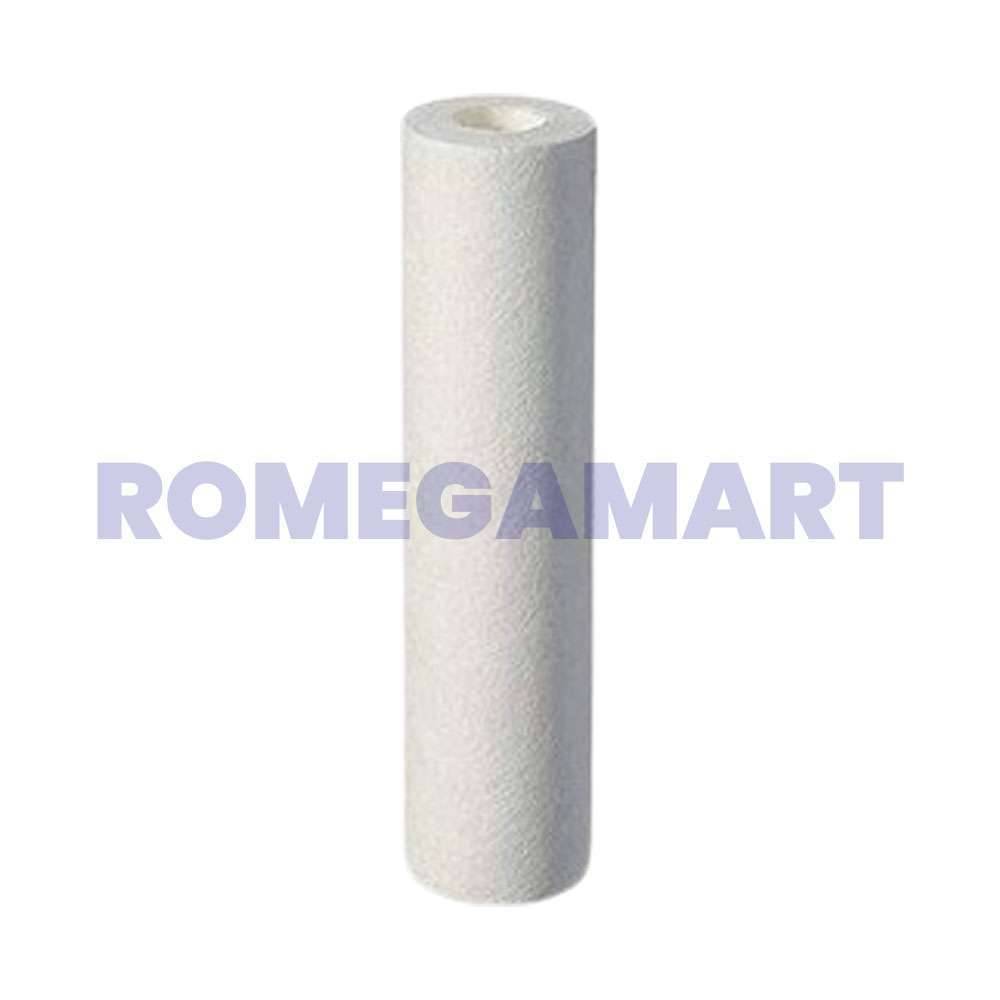 Kemflow 10 Inch Spun Filter 5 Micron White Color For Domestic Ro Water Purifier - Wave RO Aqua Solution