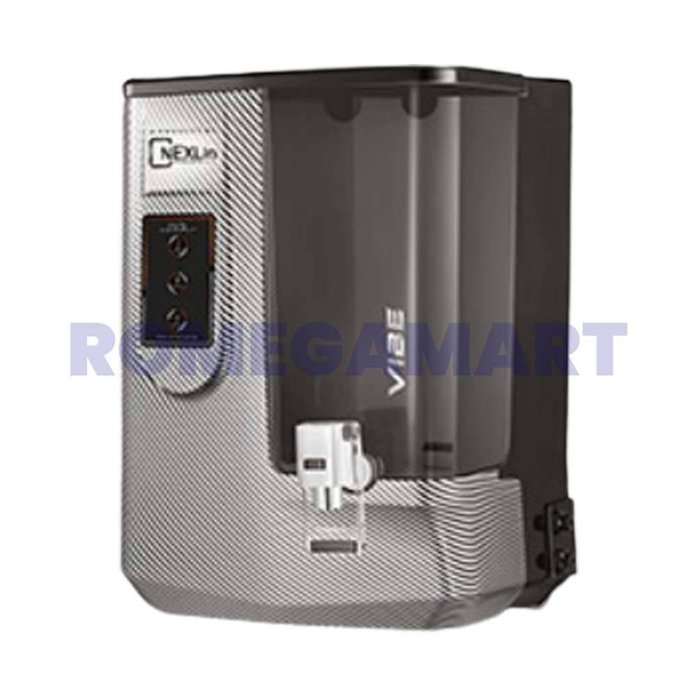Nexlin Vibe 10 Liter Storage Domestic Water Purifier RO+UV+COPPER+ALKLINE+TDS Grey Color - JAZZ PURE WATER SOLUTIONS