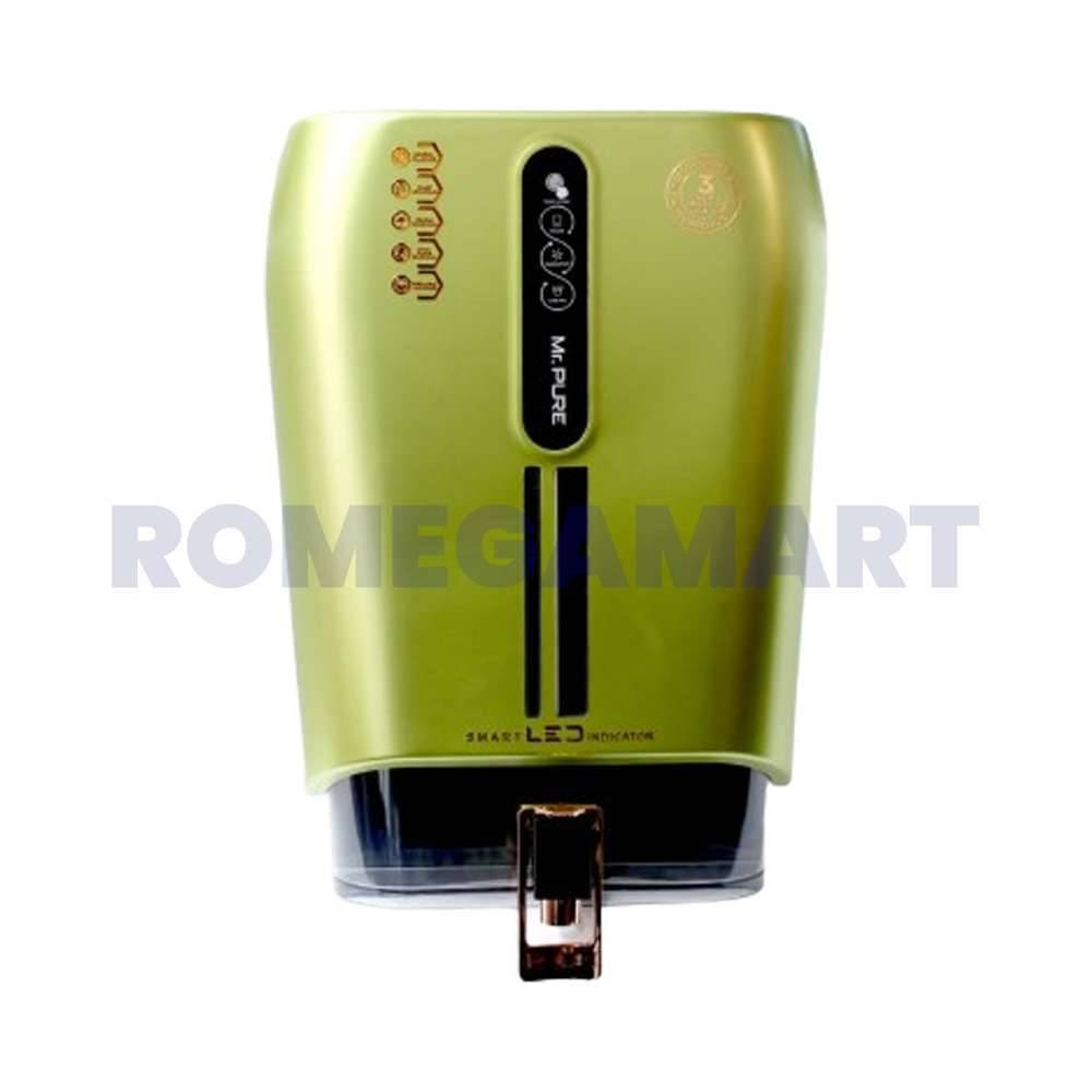 Mr Pure Water Purifier Yellow RO+UV+TDS+UF Color 10 Liter Storage For Domestic RO - JAZZ PURE WATER SOLUTIONS