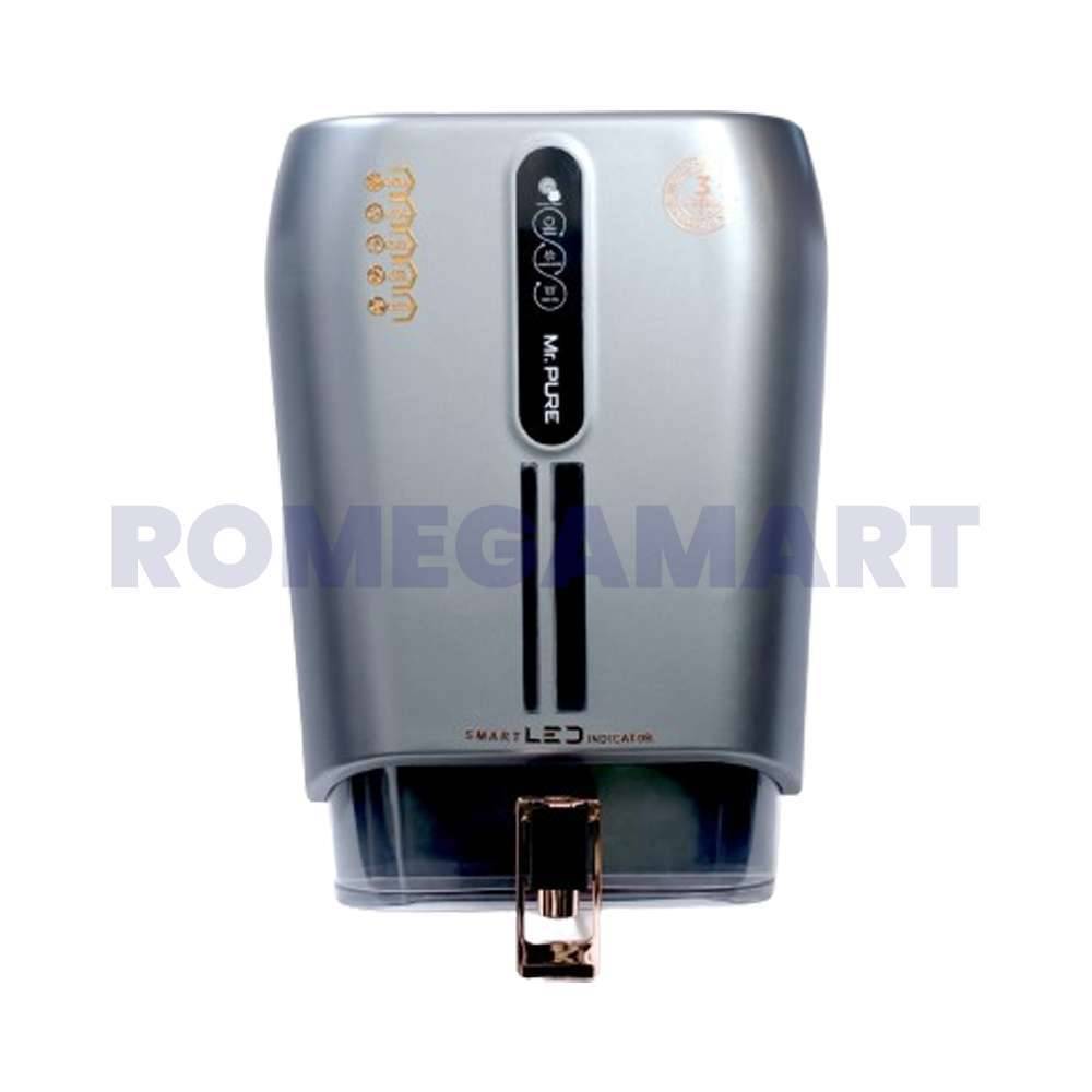 Mr Pure Cabinet With Smart LED Indicator Grey Color 10 Liter Storage Suitable For Domestic RO - GTB JI WATER SOLUTIONs 