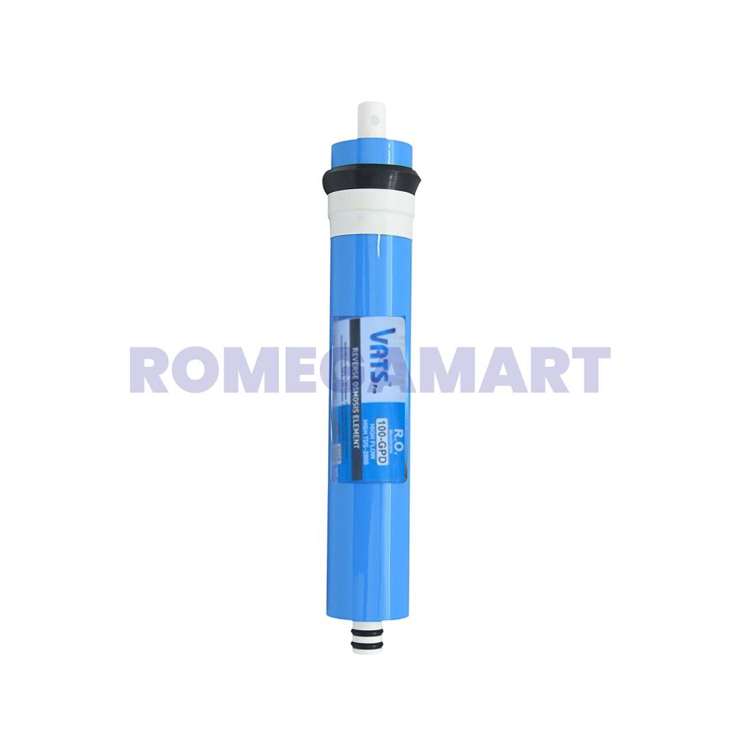 Vats Pro 100 GPD Ro Membrane 1500/2000 TDS Blue Color For Domestic Use - Vats Aqua Ro System