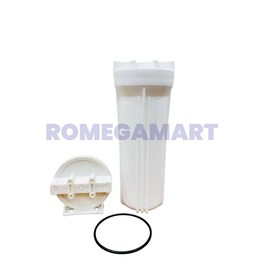 FX A001 Filter Housing White Color 380 Gram Single O Ring Next To Virgin Material For Domestic Use - Euro Industries