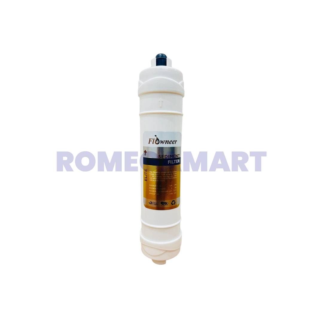 Flowneer Elite D007 Sediment Spun Filter Push Type Suitable For Domestic Water Purifier - Euro Industries