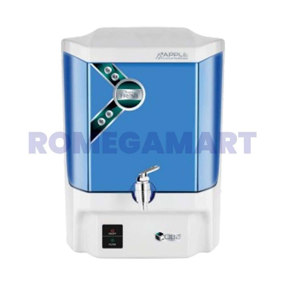Apple Qube Blue Color RO Water Purifier ABS Plastic Material 11 Liter Storage Domestic - GTB JI WATER SOLUTIONS