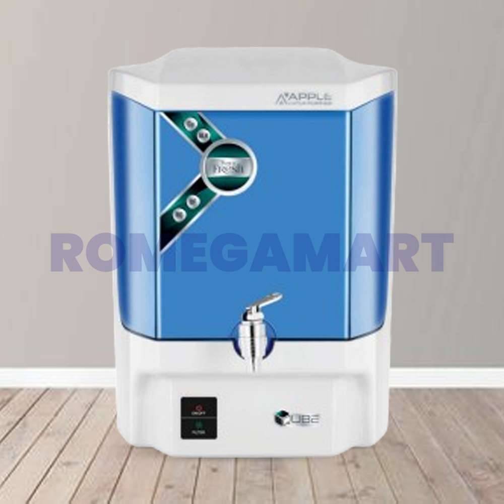 Apple Qube Blue Color RO+UV+TDS+UFWater Purifier ABS Plastic Material 11 Liter Storage Domestic - GTB JI WATER SOLUTIONS