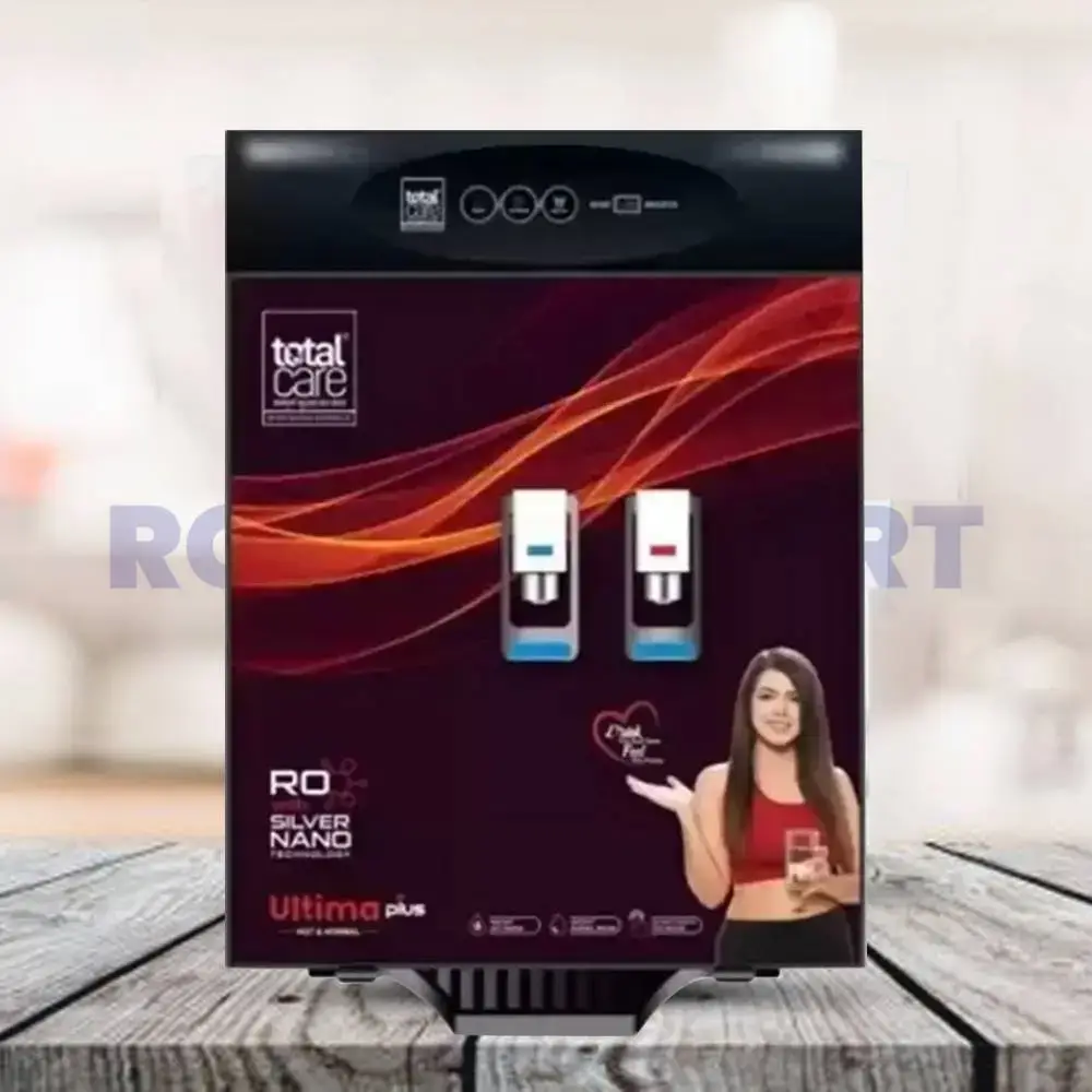 Total Care Ultima Plus Domestic Ro Purifier Hot+Cold Brown Color ABS Plastic Domestic Use - AGS Enterprises