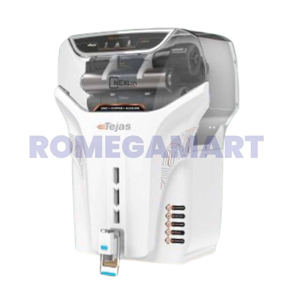 Nexlin Tejas Half Thermocol RO Water Purifier White Transparent Color 13 Liter Storage Domestic - GTB JI WATER SOLUTIONS