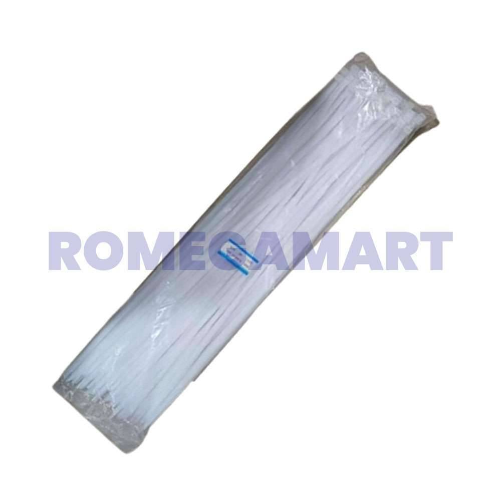 Tie Belt Nyclon Cable 2.5 x 1000 MM White Color For Domestic Use - DIVYA ENTERPRISES