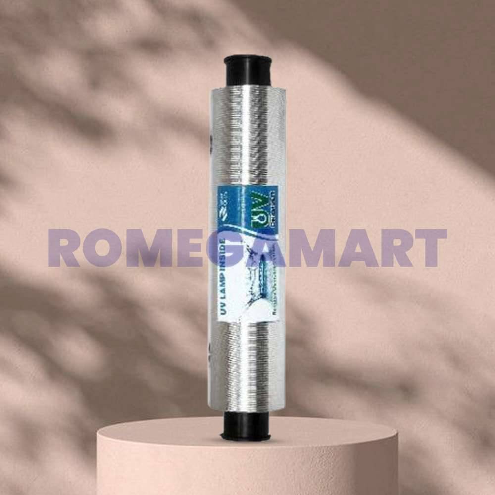 Real Ganga RG Aluminium UV Barrel 130 Gram Silver Color For Domestic RO - JAZZ PURE WATER SOLUTIONS