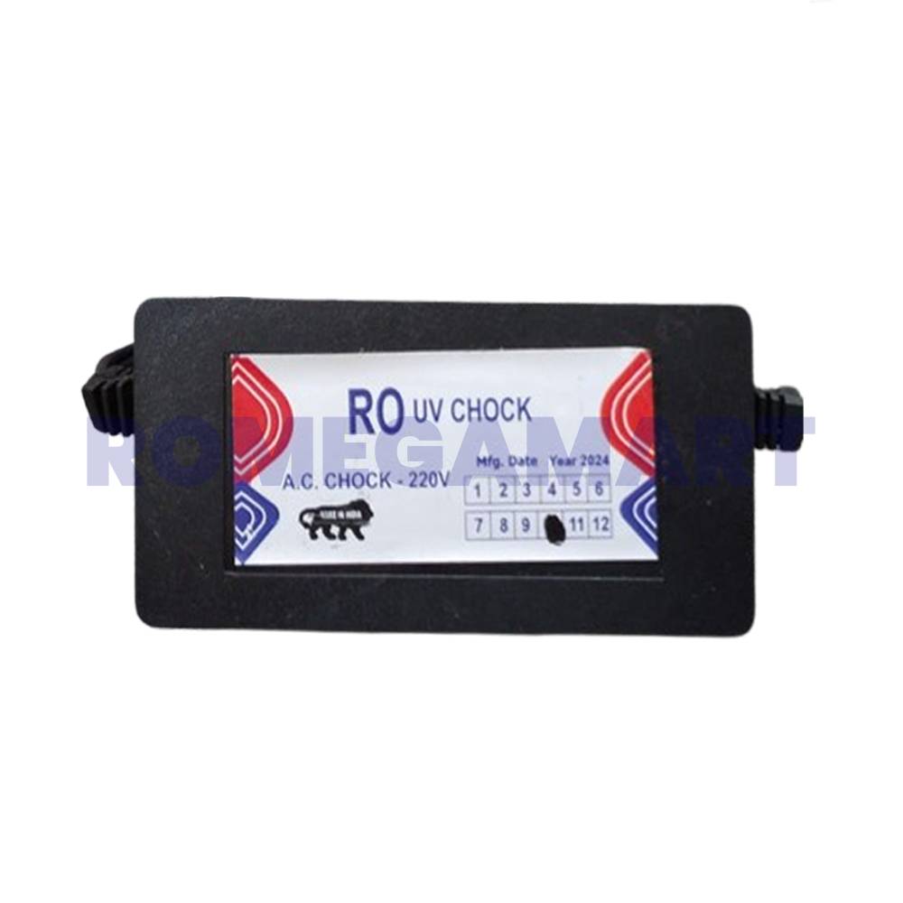 UV Chock 220V Plastic Material For Domestic Use - GTB JI WATER SOLUTION