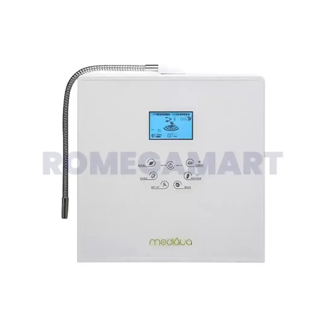 Mediqua AK-3000 White Color Ionizer LCD Screen For Domestic Use - PM India Water Technologies