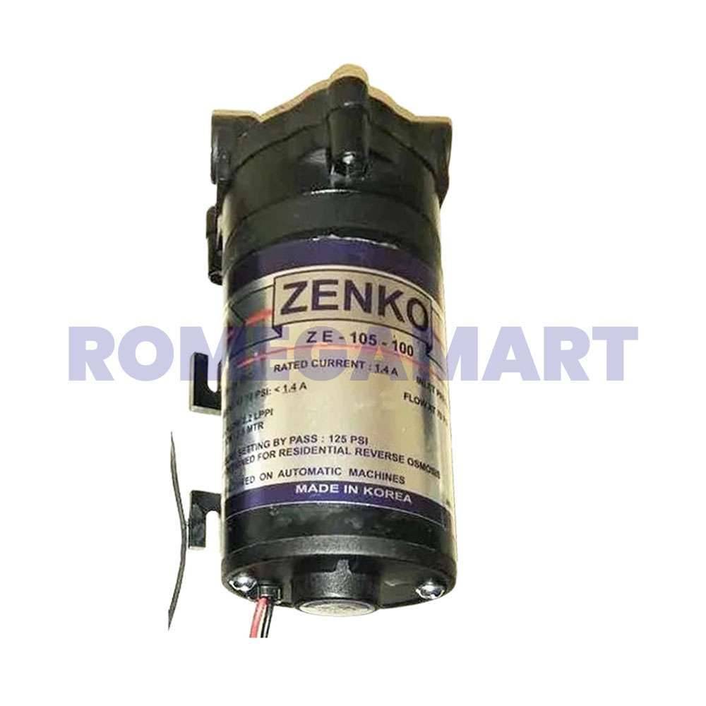 Zenko 100 GPD Booster Pump Black Color Suitable For Domestic RO - Ayush Aqua System
